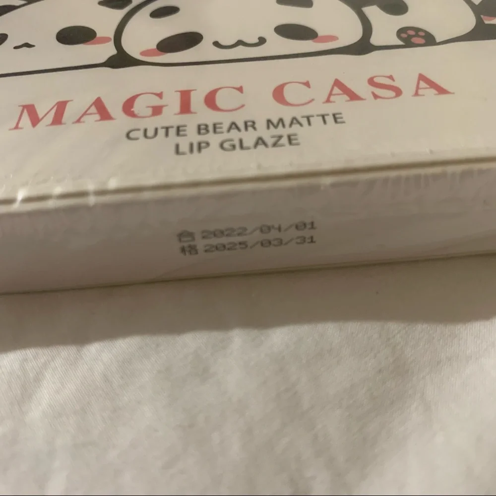 Set of 6 Panda Velvet Matte Lip Glosses/ Matte Lip Glazes